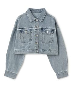 Mi-je / ミジェ ブルゾン | モチーフロゴデニムGジャン