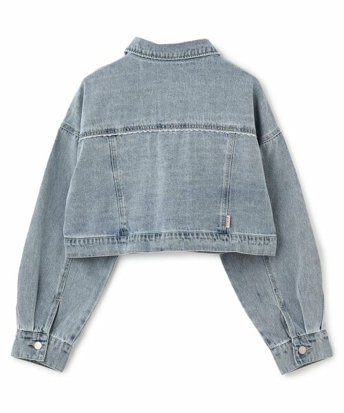 Mi-je / ミジェ ブルゾン | モチーフロゴデニムGジャン | 詳細1