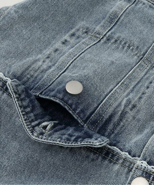 Mi-je / ミジェ ブルゾン | モチーフロゴデニムGジャン | 詳細4