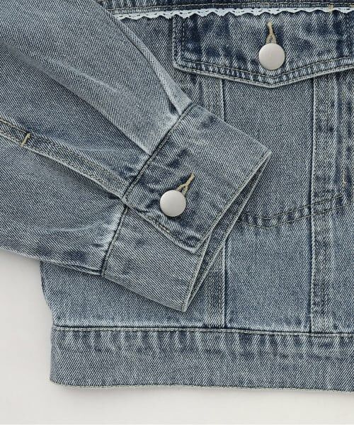 Mi-je / ミジェ ブルゾン | モチーフロゴデニムGジャン | 詳細5