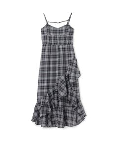 Mi-je / ミジェ ミニ丈・ひざ丈ワンピース | ヘムフリルキャミワンピース