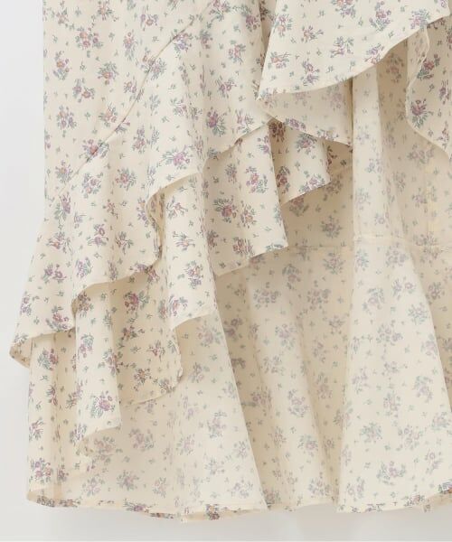 Mi-je / ミジェ ミニ丈・ひざ丈ワンピース | ヘムフリルキャミワンピース | 詳細5