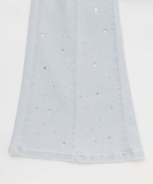 Mi-je / ミジェ その他パンツ | バックリボンストーンフレアデニムパンツ | 詳細10