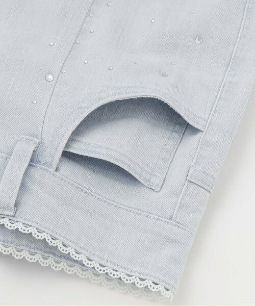 Mi-je / ミジェ その他パンツ | バックリボンストーンフレアデニムパンツ | 詳細9