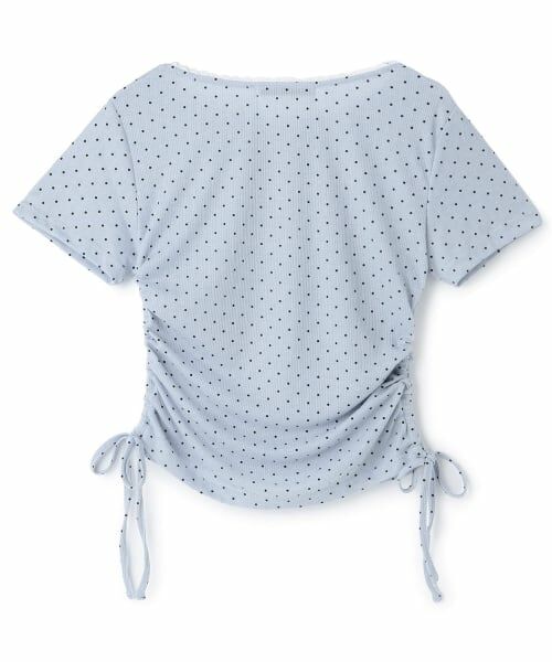 Mi-je / ミジェ Tシャツ | サイドドロストストーンネームTシャツ | 詳細1
