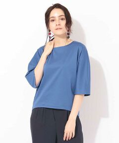 MICHEL KLEIN / ミッシェルクラン カットソー | 【洗える】コットンドルマンスリーブカットソー