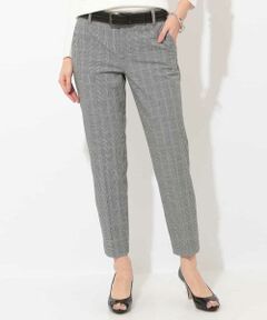 MICHEL KLEIN / ミッシェルクラン ショート・ハーフ・半端丈パンツ | グレンチェックスリムパンツ