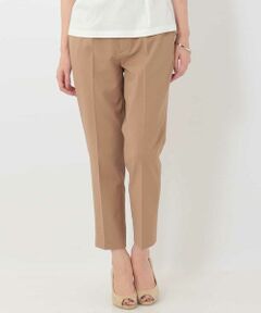 MICHEL KLEIN / ミッシェルクラン ショート・ハーフ・半端丈パンツ | 【洗える】ストレッチタックパンツ