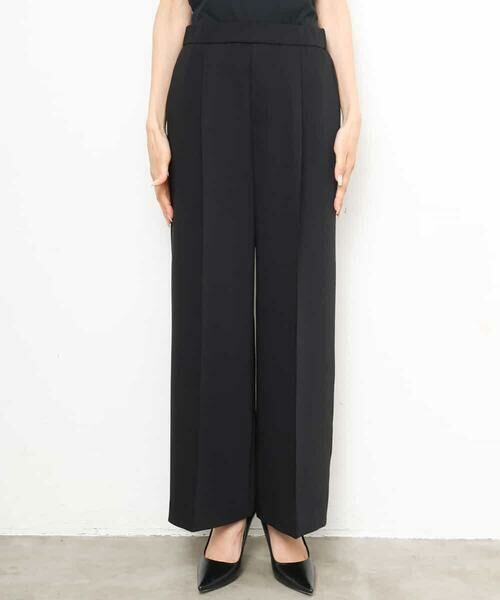 MICHEL KLEIN / ミッシェルクラン その他パンツ | [セットアップ対応]センタープレスワイドパンツ | 詳細21