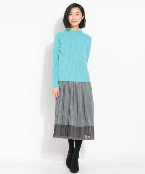 MICHEL KLEIN / ミッシェルクラン ロング・マキシ丈スカート | ニットプリーツスカート | 詳細13