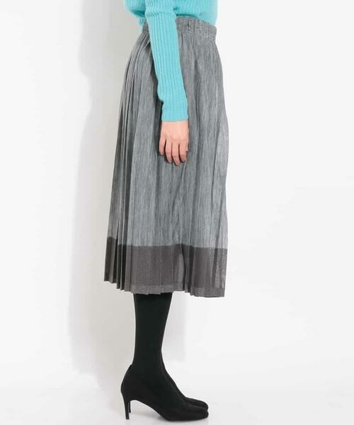 MICHEL KLEIN / ミッシェルクラン ロング・マキシ丈スカート | ニットプリーツスカート | 詳細3