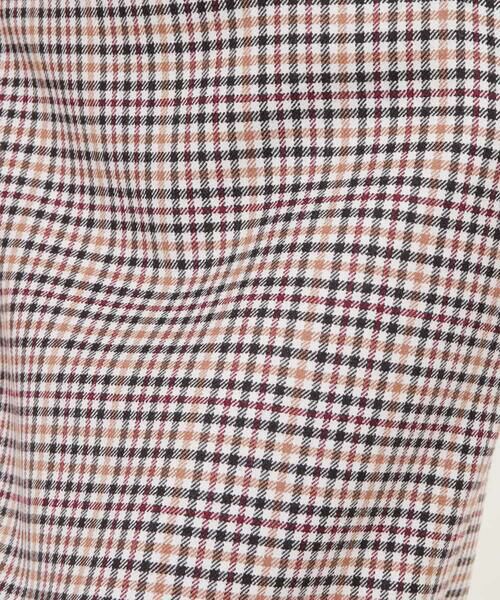 MICHEL KLEIN / ミッシェルクラン ロング・マキシ丈スカート | オリジナルチェックタイトスカート | 詳細10