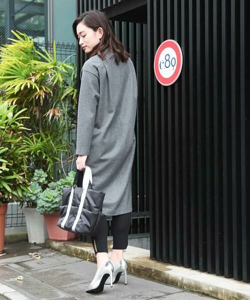 セール】 圧縮ウールVネックワンピース （ロング・マキシ丈
