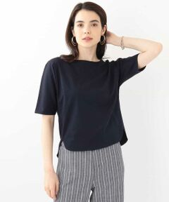 MICHEL KLEIN / ミッシェルクラン カットソー | 【WEB限定カラー/洗える】コットンドルマンスリーブカットソー