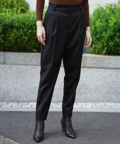 MICHEL KLEIN / ミッシェルクラン ショート・ハーフ・半端丈パンツ | 【洗える】クロップドストレッチテーパードパンツ