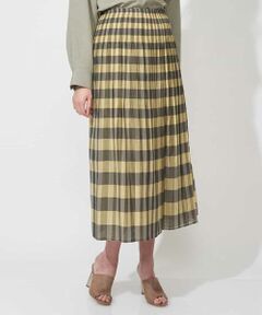 MICHEL KLEIN / ミッシェルクラン ロング・マキシ丈スカート | 【洗える/WEB限定カラー】リバーシブルチェックスカート