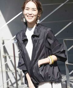 MICHEL KLEIN / ミッシェルクラン その他アウター | 【洗える】ギャザーライトブルゾン