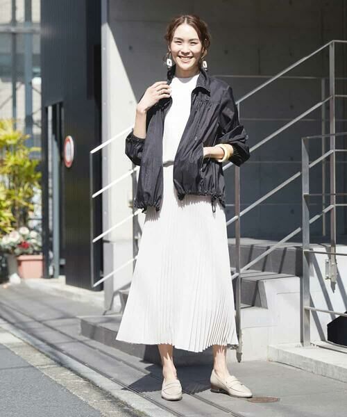 MICHEL KLEIN / ミッシェルクラン その他アウター | 【洗える】ギャザーライトブルゾン | 詳細18