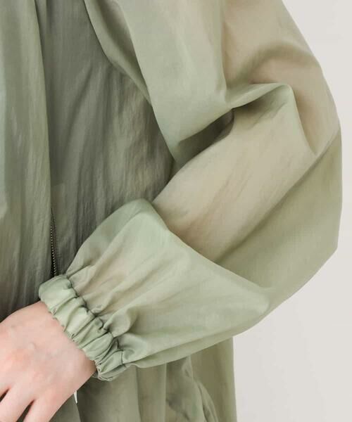 MICHEL KLEIN / ミッシェルクラン その他アウター | 【洗える】ギャザーライトブルゾン | 詳細7