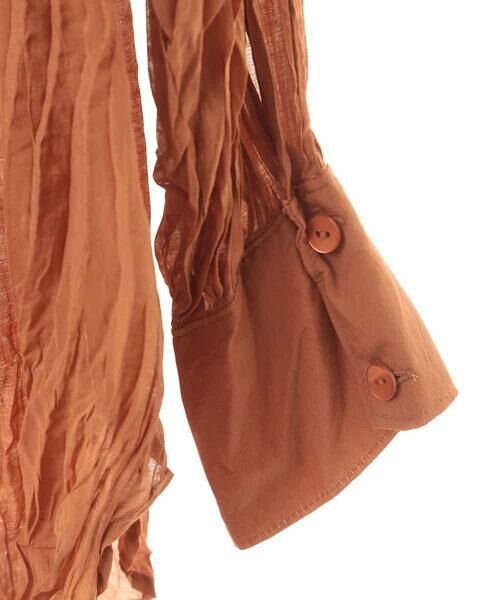 MICHEL KLEIN / ミッシェルクラン シャツ・ブラウス | 【洗える】シアーブラウス | 詳細8