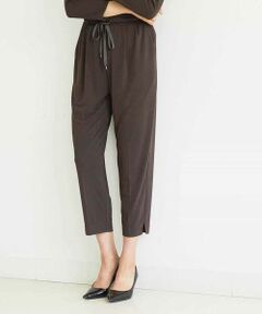 MICHEL KLEIN / ミッシェルクラン ショート・ハーフ・半端丈パンツ | 【洗える/セットアップ対応】ジャージーイージーパンツ