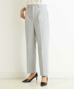 MICHEL KLEIN / ミッシェルクラン ショート・ハーフ・半端丈パンツ | 【セットアップ対応/洗える】トリコットクロップドパンツ