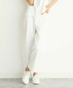 MICHEL KLEIN / ミッシェルクラン その他パンツ | 【洗える/機能性素材】ストレッチワイドパンツ