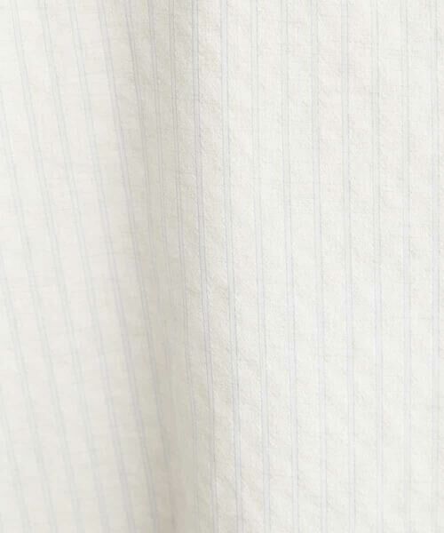 MICHEL KLEIN / ミッシェルクラン ロング・マキシ丈スカート | 【洗える】ストライプラップ風スカート | 詳細9