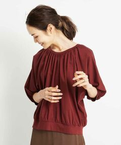 MICHEL KLEIN / ミッシェルクラン カットソー | 【洗える】ドルマンスリーブカットソー