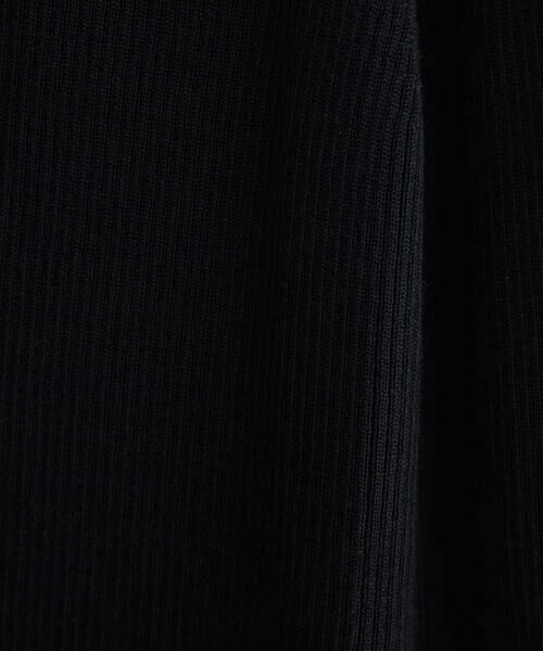MICHEL KLEIN / ミッシェルクラン ロング・マキシ丈スカート | 【セットアップ対応/洗える】リブニットホールガーメントタイトスカート | 詳細8