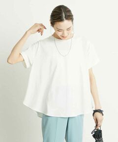 MICHEL KLEIN / ミッシェルクラン カットソー | サーキュラーコットンカットソー