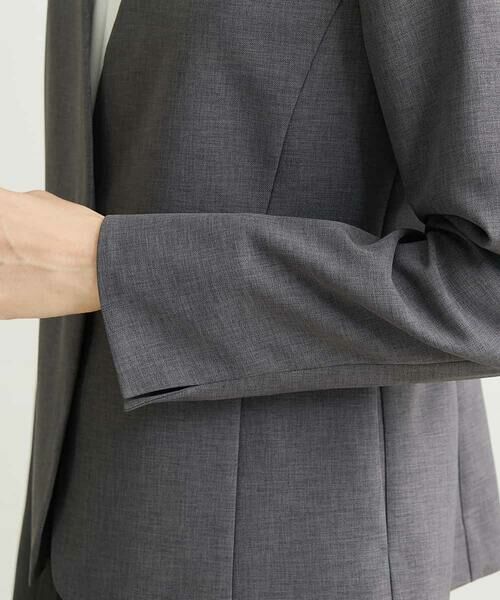 MICHEL KLEIN / ミッシェルクラン ノーカラージャケット | ノーカラージャケット（セットアップ対応） | 詳細6