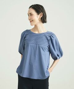 MICHEL KLEIN / ミッシェルクラン カットソー | タックデザインカットソー