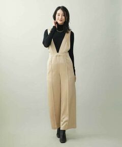 MICHEL KLEIN / ミッシェルクラン サロペット・オールインワン | ライトサテン2WAYサロペット