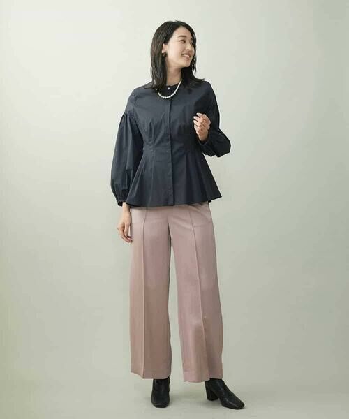 MICHEL KLEIN / ミッシェルクラン サロペット・オールインワン | ライトサテン2WAYサロペット | 詳細28