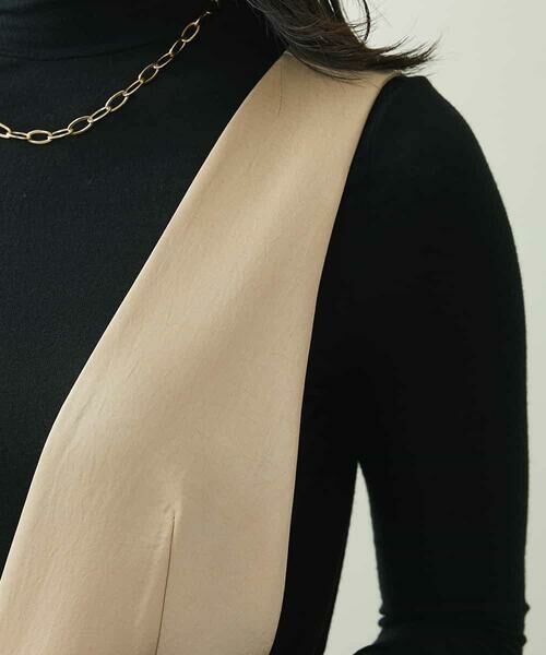 MICHEL KLEIN / ミッシェルクラン サロペット・オールインワン | ライトサテン2WAYサロペット | 詳細6