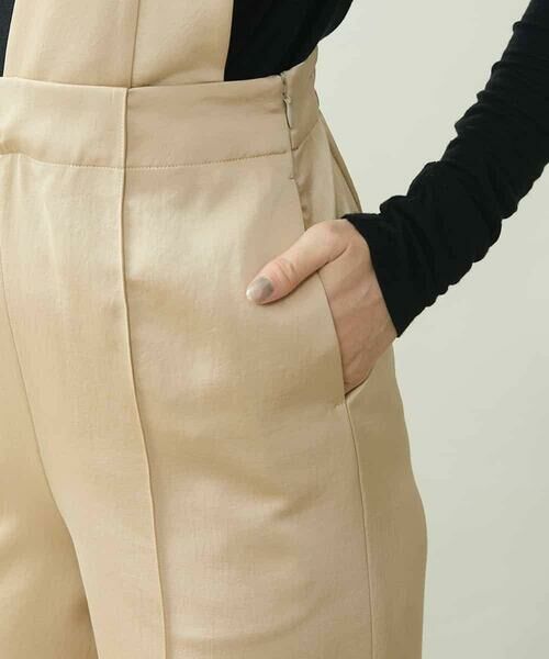 MICHEL KLEIN / ミッシェルクラン サロペット・オールインワン | ライトサテン2WAYサロペット | 詳細7