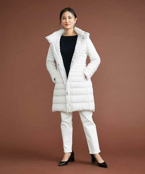 MICHEL KLEIN / ミッシェルクラン チノ・ワークパンツ | [4サイズ展開]裏起毛ストレッチデニム（ホワイト） | 詳細22