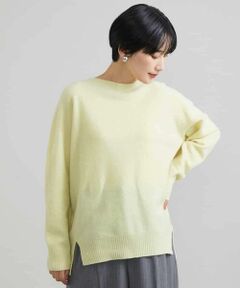 MICHEL KLEIN / ミッシェルクラン ニット・セーター | ［定番素材］ホールガーメント(R)サイドスリットデザインニット