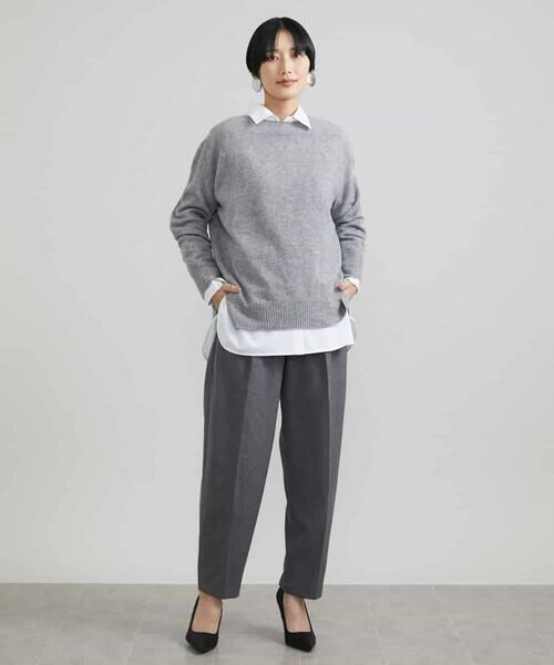 MICHEL KLEIN / ミッシェルクラン ニット・セーター | ［定番素材］ホールガーメント(R)サイドスリットデザインニット | 詳細21