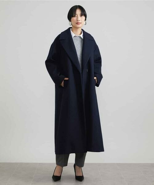 MICHEL KLEIN / ミッシェルクラン ニット・セーター | ［定番素材］ホールガーメント(R)サイドスリットデザインニット | 詳細23