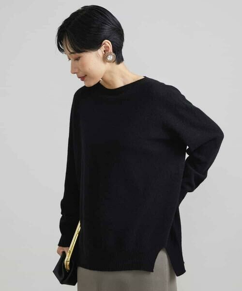 MICHEL KLEIN / ミッシェルクラン ニット・セーター | ［定番素材］ホールガーメント(R)サイドスリットデザインニット | 詳細28