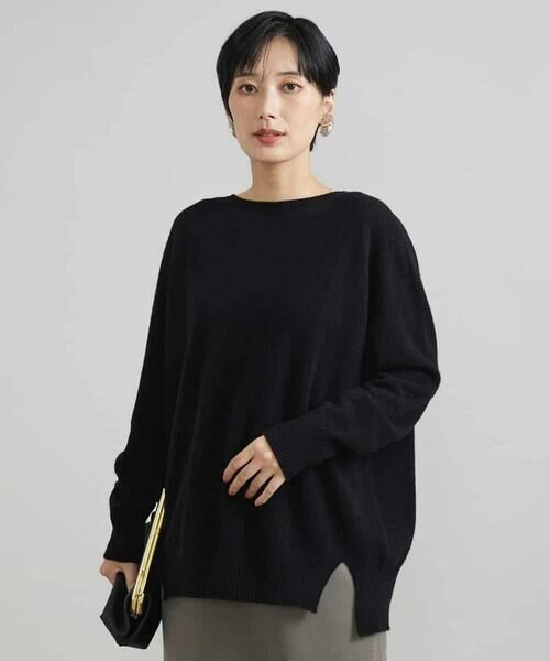 MICHEL KLEIN / ミッシェルクラン ニット・セーター | ［定番素材］ホールガーメント(R)サイドスリットデザインニット | 詳細29
