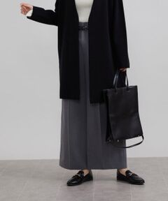 MICHEL KLEIN / ミッシェルクラン チノ・ワークパンツ | 2WAYストレッチハイウエストバレルパンツ