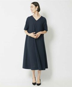 MICHEL KLEIN / ミッシェルクラン ロング・マキシ丈ワンピース | [セットアップ対応]リネンライクワンピース