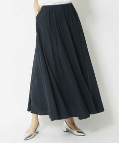 MICHEL KLEIN / ミッシェルクラン ロング・マキシ丈スカート | ナチュラルシアーロングスカート