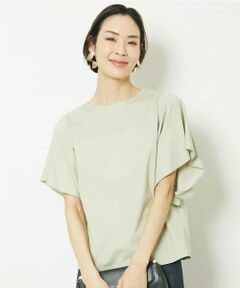 MICHEL KLEIN / ミッシェルクラン カットソー | [2WAY]フレアスリーブカットソー