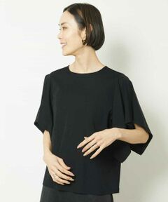 MICHEL KLEIN / ミッシェルクラン カットソー | [2WAY]フレアスリーブカットソー