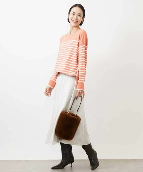 MICHEL KLEIN / ミッシェルクラン ロング・マキシ丈スカート | ヴィンテージサテンスカート | 詳細26