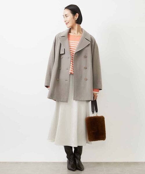 MICHEL KLEIN / ミッシェルクラン ロング・マキシ丈スカート | ヴィンテージサテンスカート | 詳細28